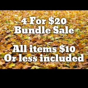 ALL ITEMS IN CLOSET 4 FOR $20.00 REGARDLESS OF